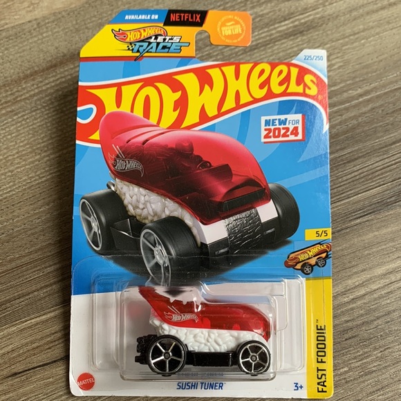 Sushi Tuner Rod Hot Wheels New 2024 Mainline Hotwheels Car Netflix Lets Race - Picture 5 of 5
